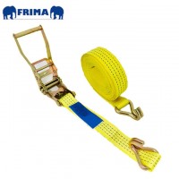 50mm/4Ton/2000daN/10m  Heavy Duty Tie Down strap with double J hook /lashing strap