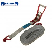 2"/ 5T/5500lbs/10m double J hook Heavy Duty Tie Down strap /Aluminum Handle/ painted hook and painted ratchet