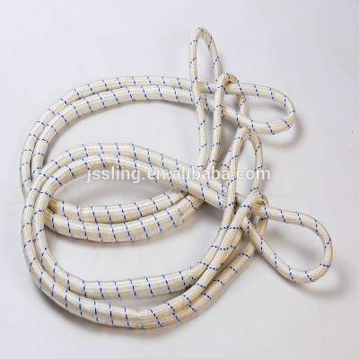 Nylon braided safety rope