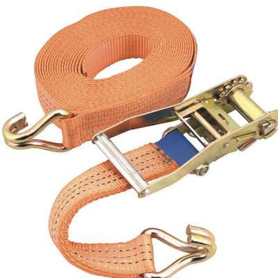 0.8 Ton Double  J Hook Ratchet Tie Down Strap